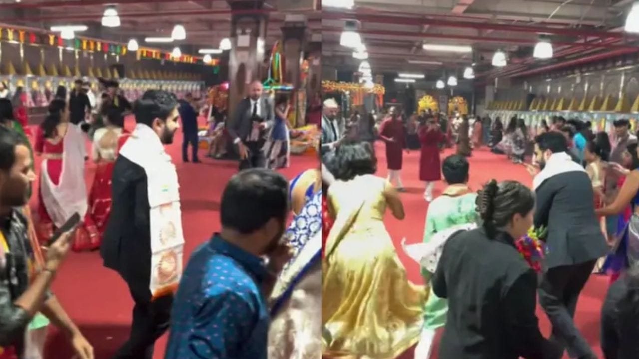 ನವರಾತ್ರಿ: ನ್ಯೂಯಾರ್ಕ್ನಲ್ಲಿ ಭಾರತೀಯ ಸಮುದಾಯದವರೊಂದಿಗೆ ಗರ್ಬಾ ನೃತ್ಯ ಮಾಡಿದ ಮೇಯರ್ ಜೋಹ್ರಾನ್ ಮಮ್ದಾನಿ ನವರಾತ್ರಿ: ನ್ಯೂಯಾರ್ಕ್ನಲ್ಲಿ ಭಾರತೀಯ ಸಮುದಾಯದವರೊಂದಿಗೆ ಗರ್ಬಾ ನೃತ್ಯ ಮಾಡಿದ ಮೇಯರ್ ಜೋಹ್ರಾನ್ ಮಮ್ದಾನಿ