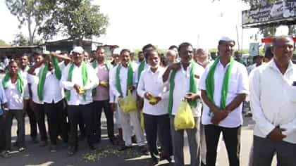 ಭೀಮಾ ನದಿಗೆ ನೀರು ಬಿಡದ ಮಹಾರಾಷ್ಟ್ರ; ಪಾದಯಾತ್ರೆ ಆರಂಭಿಸಿದ ರೈತರು!