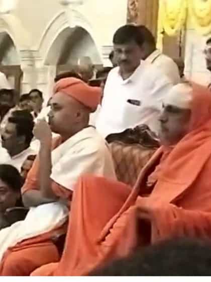 ಸುತ್ತೂರು ಮಠಕ್ಕೆ ಆಗಮಿಸಿದ ಅಭಿನವ ಗವಿಸಿದ್ದೇಶ್ವರ ಶ್ರೀಗಳಿಗೆ ಅದ್ಧೂರಿ ಸ್ವಾಗತ