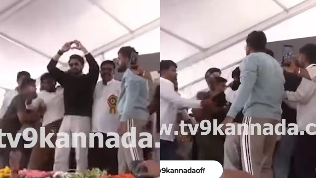 ಸುದೀಪ್ ಅನ್ನೇ ಎಳೆದಾಡಲು ಅಭಿಮಾನಿಗಳು: ವಿಡಿಯೋ ನೋಡಿ