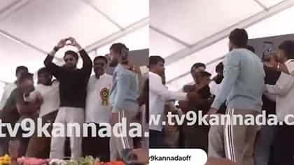 ಸುದೀಪ್ ಅನ್ನೇ ಎಳೆದಾಡಲು ಅಭಿಮಾನಿಗಳು: ವಿಡಿಯೋ ನೋಡಿ