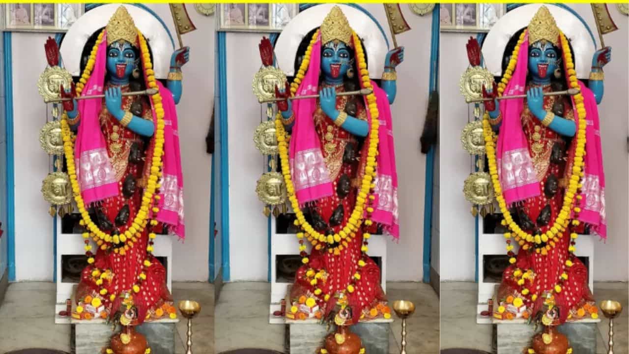 ಅಪರೂಪದ 'ಕೃಷ್ಣಕಾಳಿ ದೇವಸ್ಥಾನ': ಇಲ್ಲಿ ಕಾಳಿ ಕೈಯಲ್ಲಿ ಕತ್ತಿ ಬದಲಿಗೆ ಕೊಳಲು ಇರುವುದೇಕೆ ಗೊತ್ತಾ? ಅಪರೂಪದ 'ಕೃಷ್ಣಕಾಳಿ ದೇವಸ್ಥಾನ': ಇಲ್ಲಿ ಕಾಳಿ ಕೈಯಲ್ಲಿ ಕತ್ತಿ ಬದಲಿಗೆ ಕೊಳಲು ಇರುವುದೇಕೆ ಗೊತ್ತಾ?