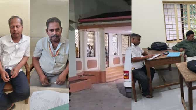ಒಂದೇ ದಿನ 3 ಜಿಲ್ಲೆಗಳಲ್ಲಿ ಐವರು ಲಂಚಕೋರ ಅಧಿಕಾರಿಗಳು ಬಲೆಗೆ