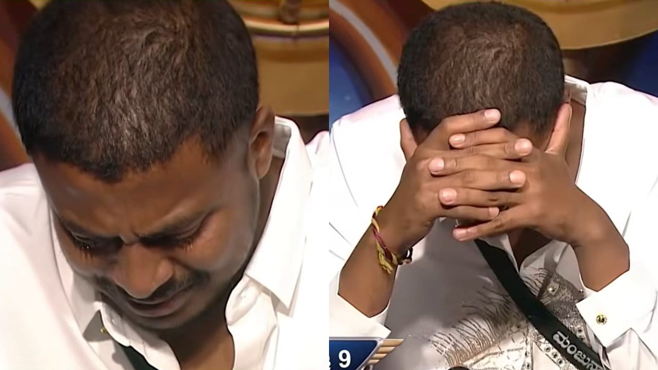 ಕನ್​​ಫೆಷನ್ ರೂಮಿನಲ್ಲಿ ಬಿಕ್ಕಿ-ಬಿಕ್ಕಿ ಅತ್ತ ಮಂಜ: ವಿಡಿಯೋ ನೋಡಿ