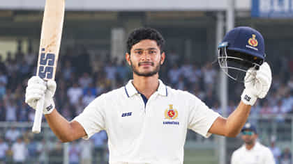9ನೇ ಕ್ರಮಾಂಕದಲ್ಲಿ ಭರ್ಜರಿ ಸೆಂಚುರಿ: ಹೊಸ ದಾಖಲೆ ಬರೆದ ಮನ್ವಂತ್ ಕುಮಾರ್!