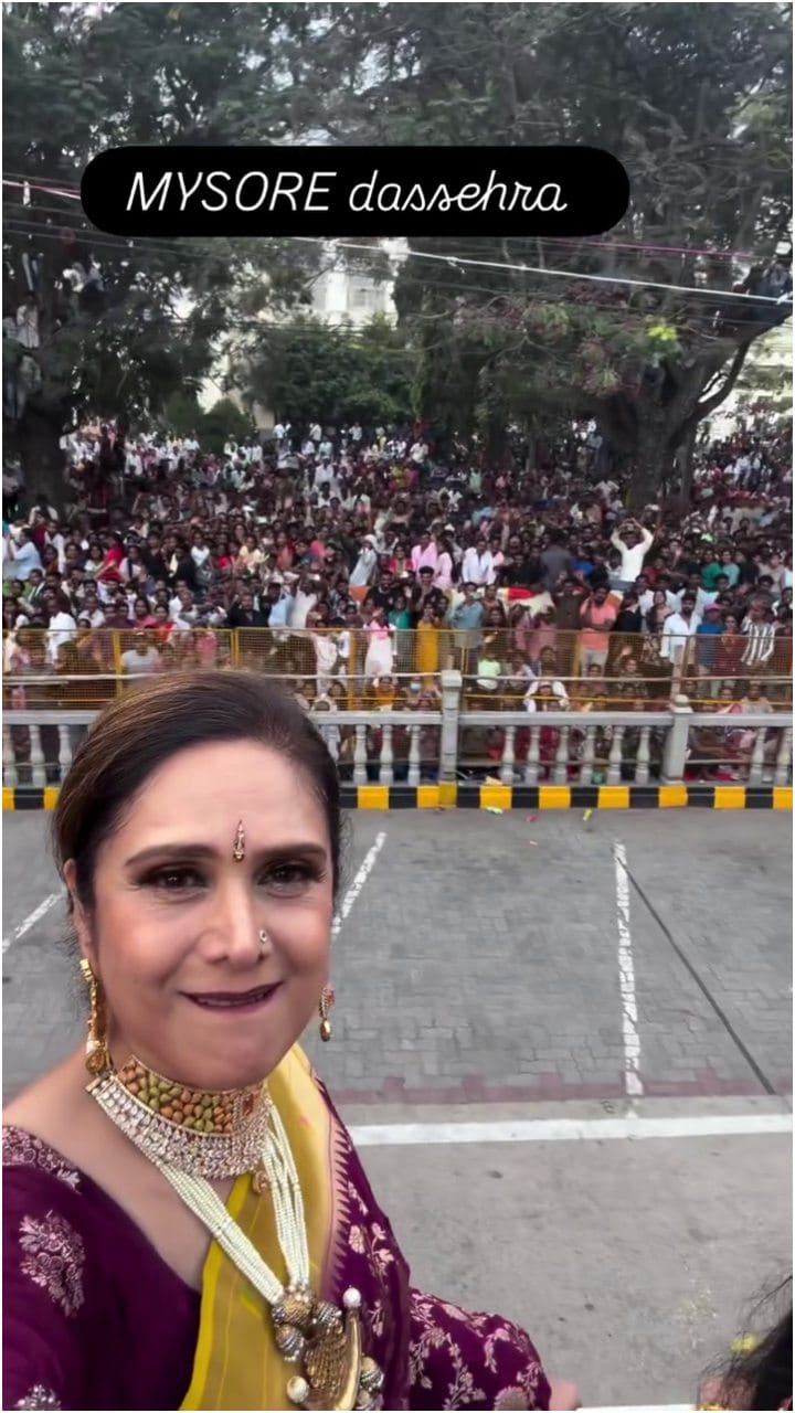 ಮೈಸೂರು ದರಸಾ ಉತ್ಸವದಲ್ಲಿ ಮೀನಾಕ್ಷಿ