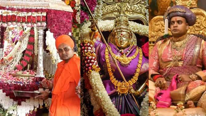 ಖಾಸಗಿ ದರ್ಬಾರ್, ಚಾಮುಂಡಿ ದರ್ಶನ: ಮೈಸೂರು ದಸರಾ ಉದ್ಘಾಟನೆಯ ಸುಂದರ ಕ್ಷಣಗಳು