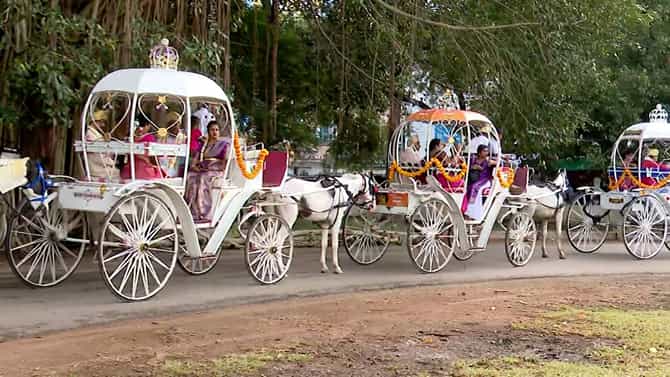 ಪಾರಂಪರಿಕ ಟಾಂಗಾ ಸವಾರಿ:ದಸರಾ ಮಹೋತ್ಸವದಲ್ಲಿ ಇತಿಹಾಸದ ಅನಾವರಣ