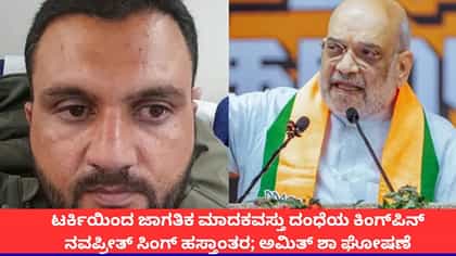 ಟರ್ಕಿಯಿಂದ ಮಾದಕವಸ್ತು ದಂಧೆಯ ಕಿಂಗ್​ಪಿನ್ ನವಪ್ರೀತ್ ಸಿಂಗ್ ಹಸ್ತಾಂತರ