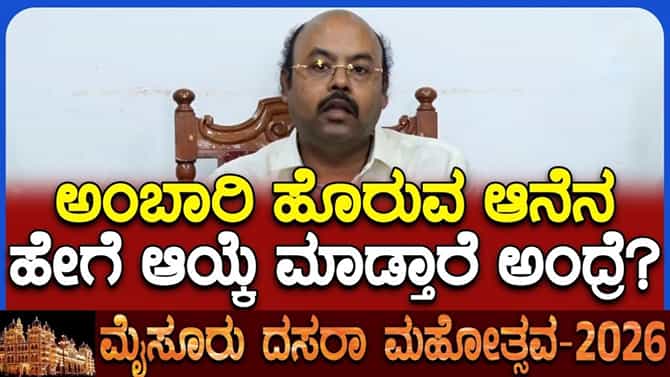 ಅಂಬಾರಿ ಹೊರುವ ಆನೆಯ ಆಯ್ಕೆ ಹೇಗೆ ನಡೆಯುತ್ತದೆ?