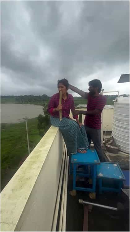 ಪ್ರೇಮದ ಊರಲಿ ಸಿನಿಮಾ ಸೆಟ್​ ವಿಡಿಯೋ ಹಂಚಿಕೊಂಡ ರಮಿಕಾ