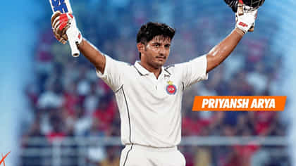 ಒಂದು ರನ್‌ನಿಂದ ದ್ವಿಶತಕ ವಂಚಿತರಾದ ಪ್ರಿಯಾಂಶ್ ಆರ್ಯ!