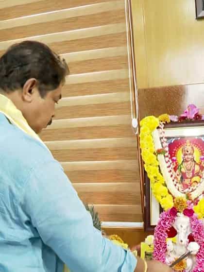 ವಿಧಾನಸೌಧದಲ್ಲಿ ಆರ್. ಅಶೋಕ್ ಕಚೇರಿಯಲ್ಲಿ ಆಯುಧ ಪೂಜೆ
