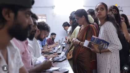 ರಿಷಬ್ ಶೆಟ್ಟಿ ಹೊಸ ಸಿನಿಮಾನಲ್ಲಿ ನಟಿಸಲು ನೂಕು ನುಗ್ಗಲು: ವಿಡಿಯೋ ನೋಡಿ