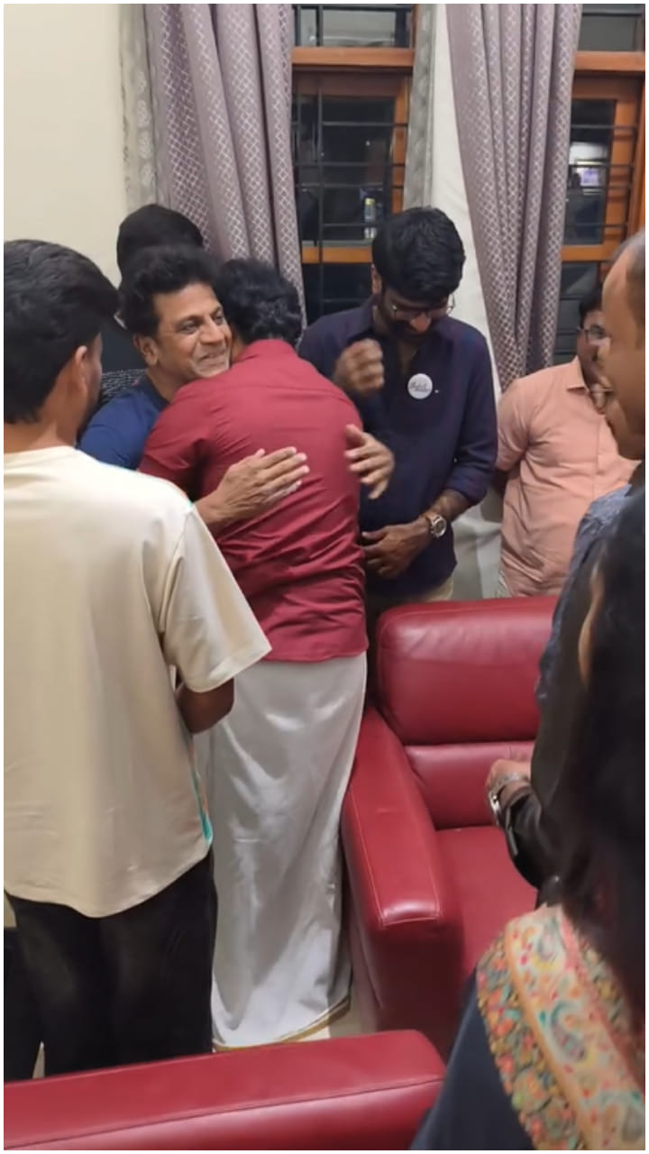 ಶಿವಣ್ಣನ ಮನೆಯಲ್ಲಿ ‘ಪ್ರೇಮದ ಊರಲಿ’ ಚಿತ್ರತಂಡ
