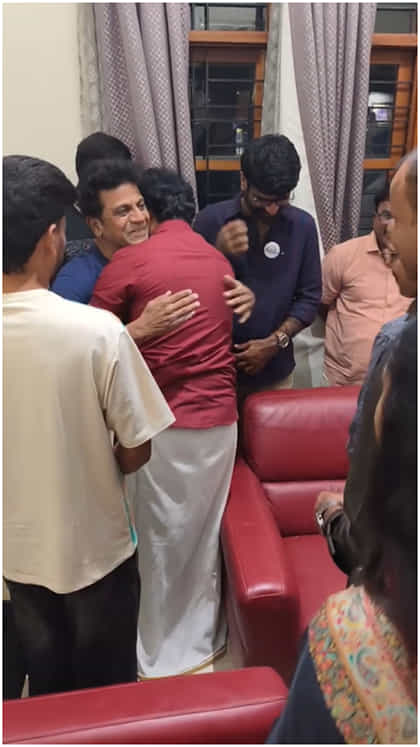 ಶಿವಣ್ಣನ ಮನೆಯಲ್ಲಿ ‘ಪ್ರೇಮದ ಊರಲಿ’ ಚಿತ್ರತಂಡ