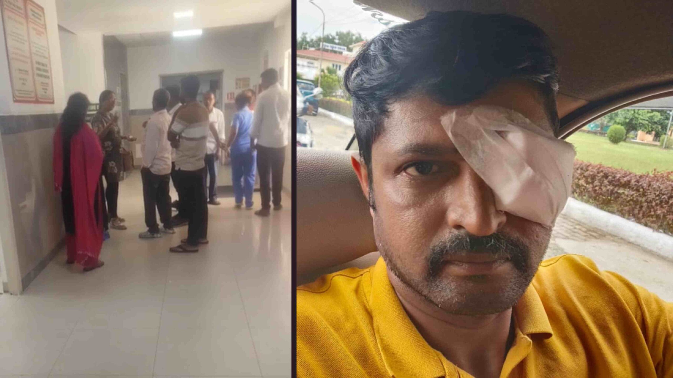 ಕಣ್ಣು ಆಪರೇಷನ್​​ಗೆ ಕರೆದು ಎಡವಟ್ಟು: ಲೆನ್ಸ್​​ ಇಲ್ಲದಿದ್ರೂ ಅನಸ್ತೇಷಿಯಾ ಕೊಟ್ರು