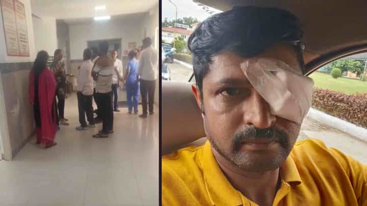 ಕಣ್ಣು ಆಪರೇಷನ್ಗೆ ಕರೆದು ಎಡವಟ್ಟು: ಲೆನ್ಸ್ ಇಲ್ಲದಿದ್ರೂ ಅನಸ್ತೇಷಿಯಾ ಕೊಟ್ರು ಕಣ್ಣು ಆಪರೇಷನ್ಗೆ ಕರೆದು ಎಡವಟ್ಟು: ಲೆನ್ಸ್ ಇಲ್ಲದಿದ್ರೂ ಅನಸ್ತೇಷಿಯಾ ಕೊಟ್ರು
