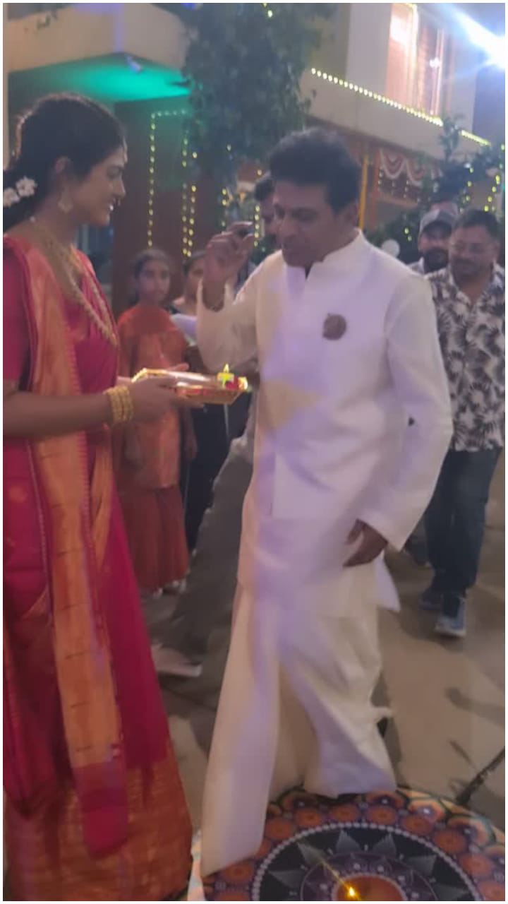 ಜಾಹೀರಾತು ಶೂಟಿಂಗ್, ಶಿವಣ್ಣ ರಿಹರ್ಸಲ್