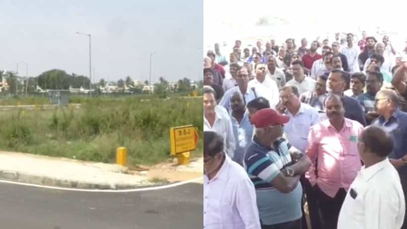 ಬಗೆಹರಿಯದ ಶಿವರಾಮ ಕಾರಂತ ಬಡಾವಣೆ ಸಂತ್ರಸ್ತರ ಬವಣೆ: ಬಿಡಿಎ ಮುತ್ತಿಗೆ ಎಚ್ಚರಿಕೆ