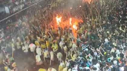 ಆಂಧ್ರದಲ್ಲಿ ಕಟ್ಟಿಗೆ ಬಡಿದಾಟದ ವೇಳೆ ಕಾಲ್ತುಳಿತ, ಓರ್ವ ಸಾವು
