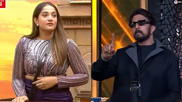 ಬಿಗ್ಬಾಸ್: ಸ್ಪರ್ಧಿಗಳ ವರ್ತನೆಗೆ ಬೇಸತ್ತು ಸ್ಟೇಜ್ ಬಿಟ್ಟು ತೆರಳಿದ ಕಿಚ್ಚ ಬಿಗ್ಬಾಸ್: ಸ್ಪರ್ಧಿಗಳ ವರ್ತನೆಗೆ ಬೇಸತ್ತು ಸ್ಟೇಜ್ ಬಿಟ್ಟು ತೆರಳಿದ ಕಿಚ್ಚ