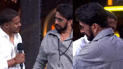 ‘ಆ ಪದ ಮತ್ತೆ ಬಳಸಲ್ಲ’: ಸುದೀಪ್ ಮುಂದೆ ಪ್ರಮಾಣ ಮಾಡಿದ ಮಂಜ