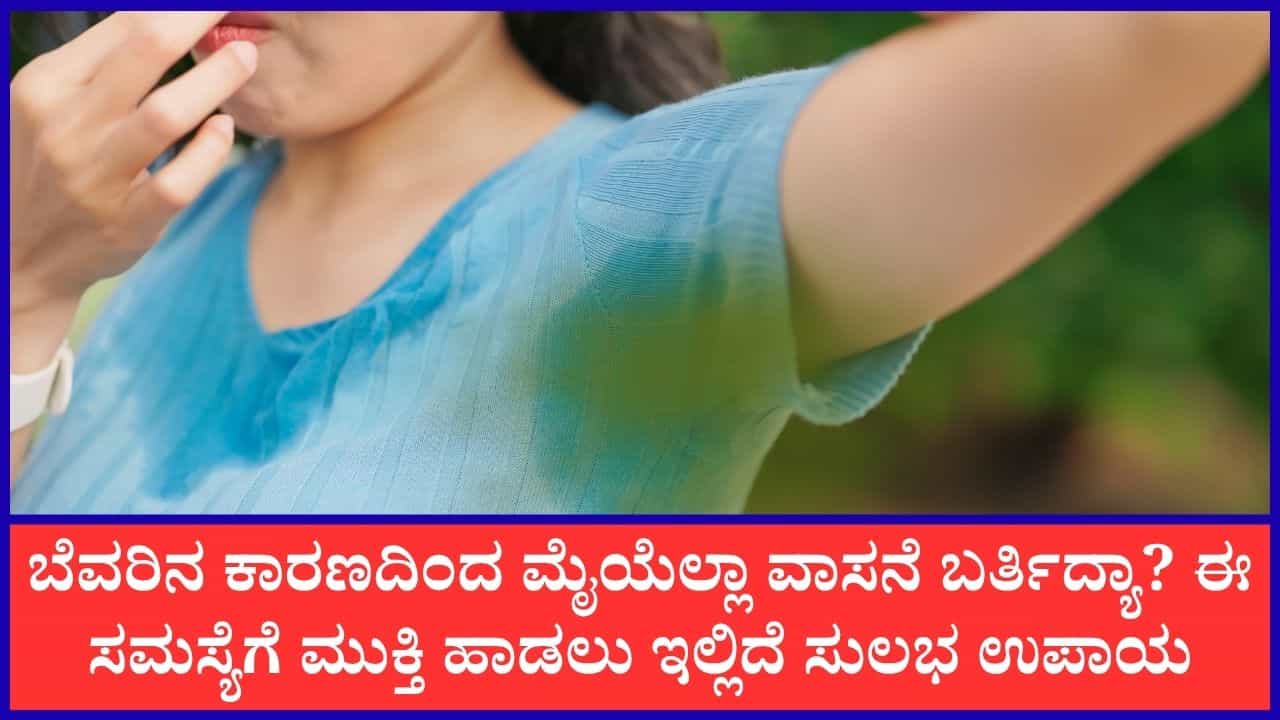 Sweat Control Tips: ಬೆವರಿನ ದುರ್ವಾಸನೆಯನ್ನು ಕಡಿಮೆ ಮಾಡಲು ಈ ಸರಳ ಸಲಹೆಗಳನ್ನು ಪಾಲಿಸಿ Sweat Control Tips: ಬೆವರಿನ ದುರ್ವಾಸನೆಯನ್ನು ಕಡಿಮೆ ಮಾಡಲು ಈ ಸರಳ ಸಲಹೆಗಳನ್ನು ಪಾಲಿಸಿ