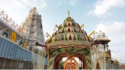 ತಿರುಮಲ ನವರಾತ್ರಿ ಬ್ರಹ್ಮೋತ್ಸವ: ಪ್ರಮುಖ ಆಕರ್ಷಣೆಯಾದ 'ಪುಷ್ಪಕ ವಿಮಾನ ಸೇವೆ