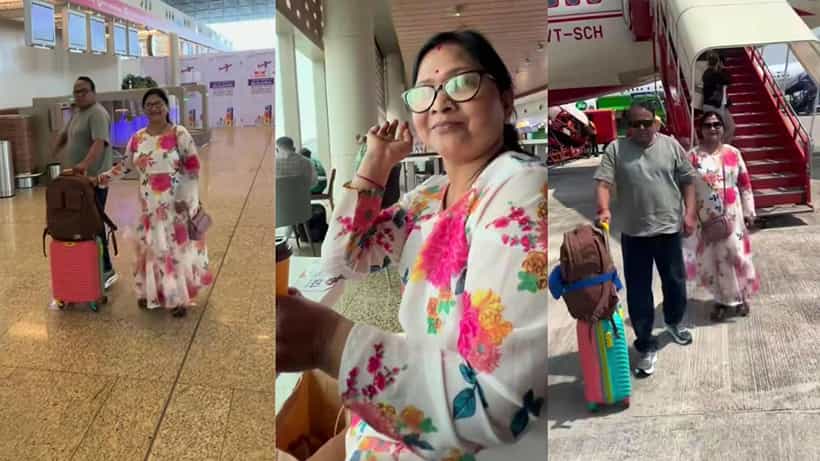 Video: ಇದು ಕೇವಲ ಆರಂಭವಷ್ಟೇ; ಮೊದಲ ಬಾರಿಗೆ ತಂದೆ ತಾಯಿಯನ್ನು ವಿಮಾನದಲ್ಲಿ ಕರೆದೊಯ್ದ ಮಗ