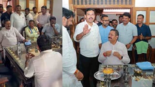 ಬದ್ಧ ವೈರಿಗಳ ಸಮಾಗಮ: ಎದುರು ಬದುರು ಕುಳಿತು ವಿಜಯೇಂದ್ರ-ಯತ್ನಾಳ್ ಮಾತುಕತೆ, ವಿಡಿಯೋ ನೋಡಿ