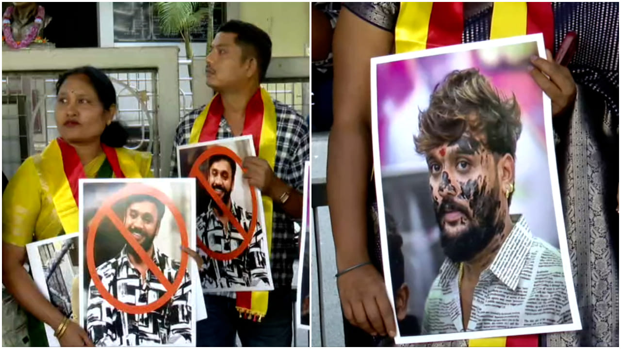 ಧನ್ವೀರ್ ಫೋಟೋಗೆ ಮಸಿ ಬಳಿದು ಝೈದ್ ಖಾನ್ ಅಭಿಮಾನಿಗಳ ಆಕ್ರೋಶ